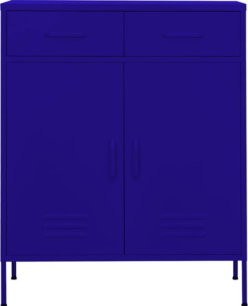 VidaXL Úložná skříň 80 x 35 x 101,5 cm ocel [336161] Barva: horčicově žlutá