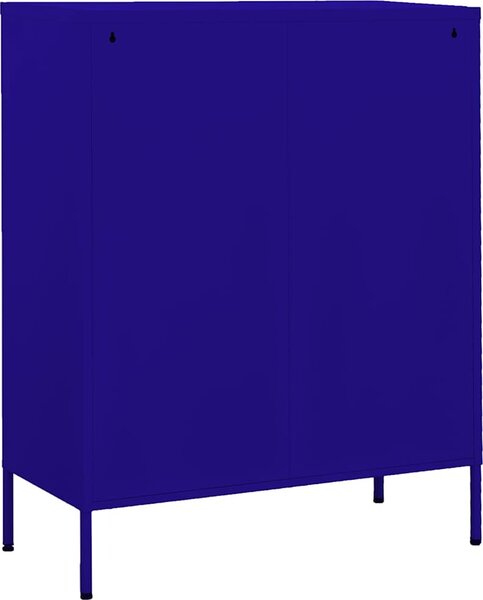 VidaXL Úložná skříň 80 x 35 x 101,5 cm ocel [336161] Barva: horčicově žlutá