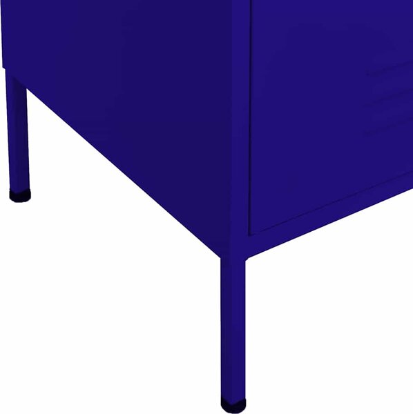 VidaXL Úložná skříň 80 x 35 x 101,5 cm ocel [336161] Barva: horčicově žlutá