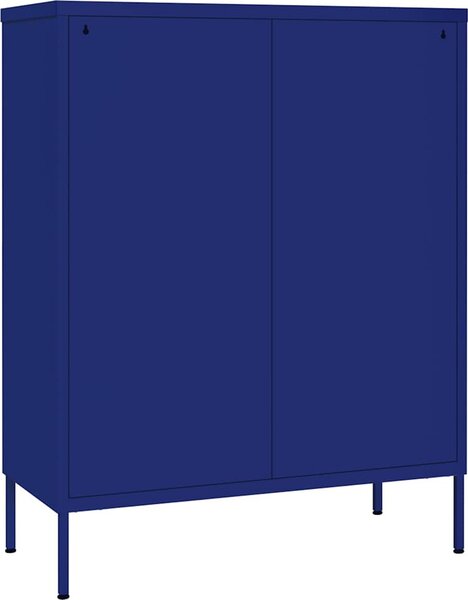 VidaXL Zásuvková skříň 80 x 35 x 101,5 cm ocel [336149] Barva: Bílá