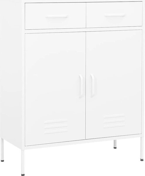 VidaXL Úložná skříň 80 x 35 x 101,5 cm ocel [336161] Barva: horčicově žlutá
