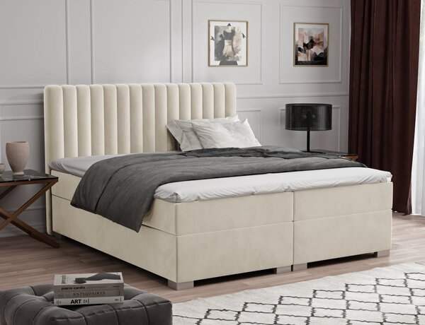 MD Kontinentální Boxspring postel VELA 120x200 výběr z barev MANILA_02