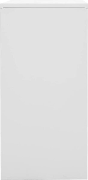 VidaXL Uzamykatelná skříň 90 x 45 x 92,5 cm ocel [336439] Barva: světle šedá a červená