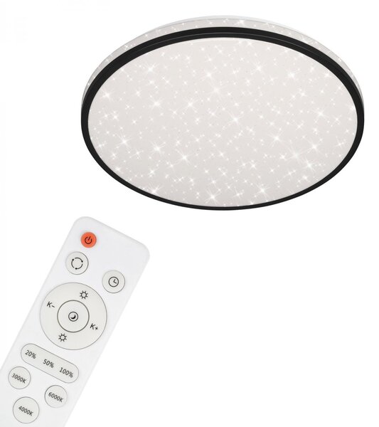 Briloner Smart LED stropní svítidlo, hvězdné nebe ⌀ 38cm, 3000-6500K