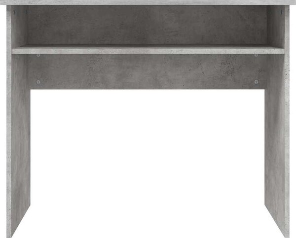 VidaXL Psací stůl 90 x 50 x 74 cm dřevotříska [801174] Barva: Betonová šedá