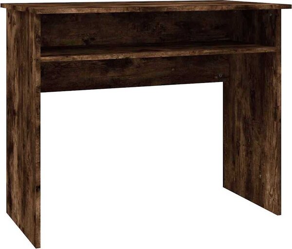 VidaXL Psací stůl 90 x 50 x 74 cm dřevotříska [801174] Barva: Betonová šedá