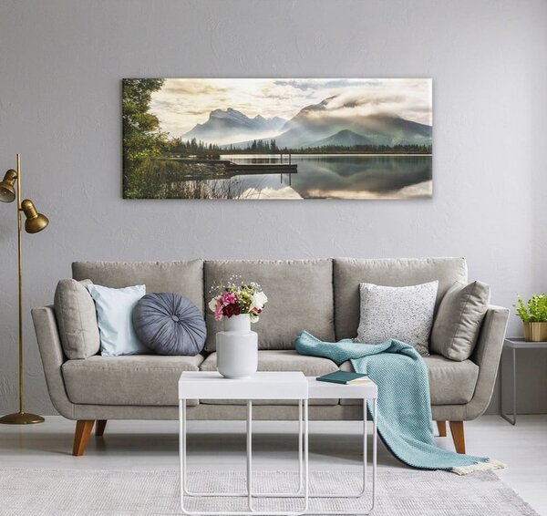 Obraz na plátně Styler Lake, 150 x 60 cm