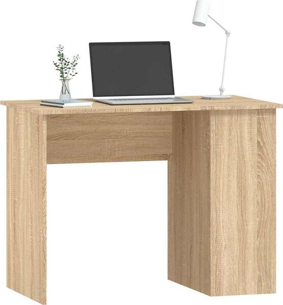 VidaXL Psací stůl 100 x 55 x 75 cm, konstrukční dřevo [823029] Barva: dub sonoma