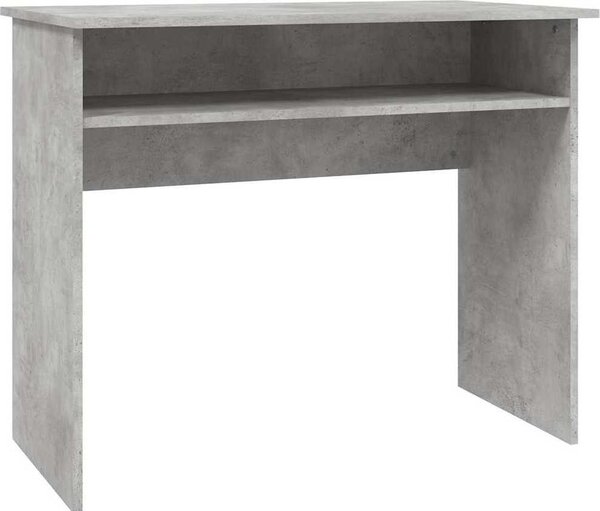 VidaXL Psací stůl 90 x 50 x 74 cm dřevotříska [801174] Barva: Betonová šedá