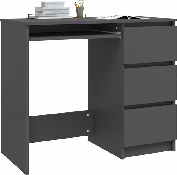 VidaXL Psací stůl 90 x 45 x 76 cm kompozitní dřevo [801375] Barva: dub sonoma