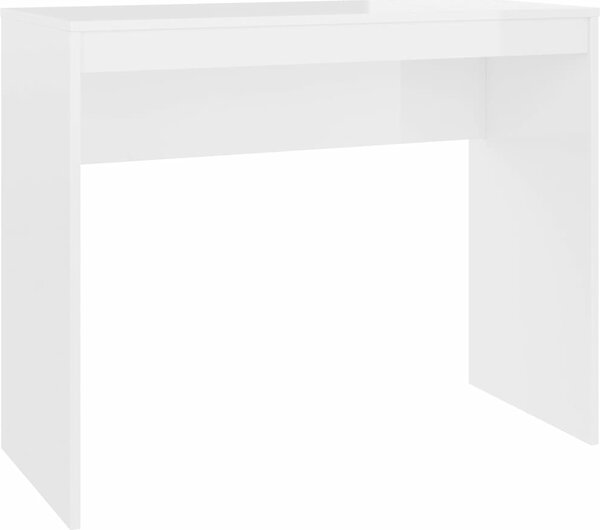 VidaXL Psací stůl 90 x 40 x 72 cm, konstrukční dřevo [800378] Barva: Bílá