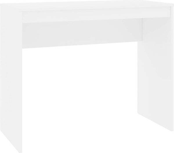 VidaXL Psací stůl 90 x 40 x 72 cm, konstrukční dřevo [800378] Barva: Bílá