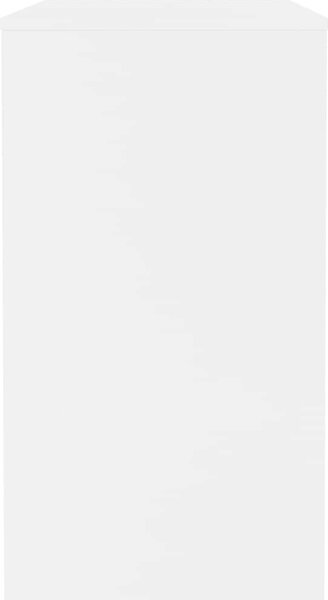 VidaXL Psací stůl 90 x 40 x 72 cm, konstrukční dřevo [800378] Barva: Bílá