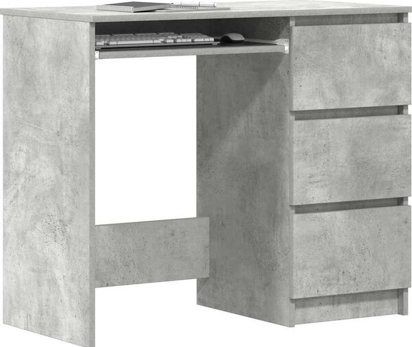 VidaXL Psací stůl 90 x 45 x 76 cm kompozitní dřevo [801375] Barva: dub sonoma