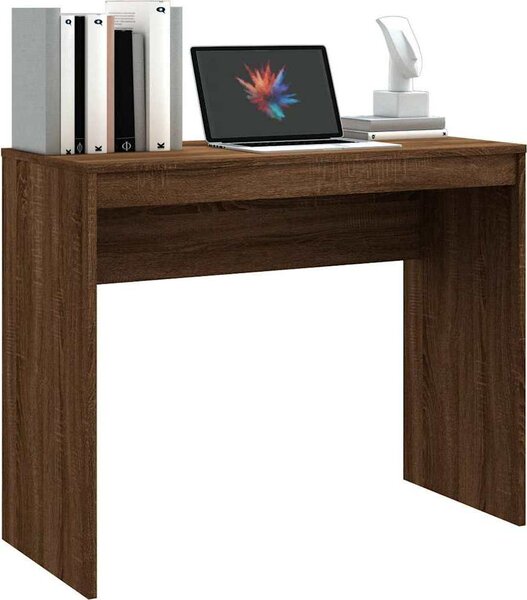 VidaXL Psací stůl 90 x 40 x 72 cm, konstrukční dřevo [800378] Barva: Bílá
