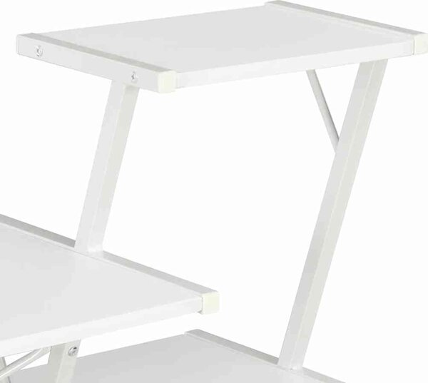 VidaXL Psací stůl s poličkou 116 x 50 x 93 cm [20289] Barva: černá a dub