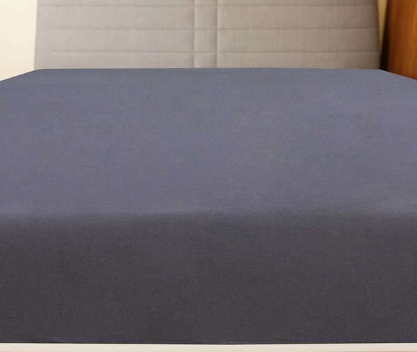 VidaXL Jersey prostěradla 2 ks 90 x 200 cm bavlna [136241] Barva: Šedá