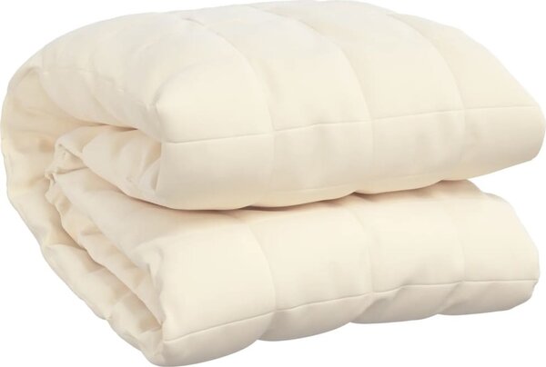 VidaXL Zátěžová deka 122 x 183 cm 5 kg 100% Bavlna 205T [3154865] Barva: Šedá