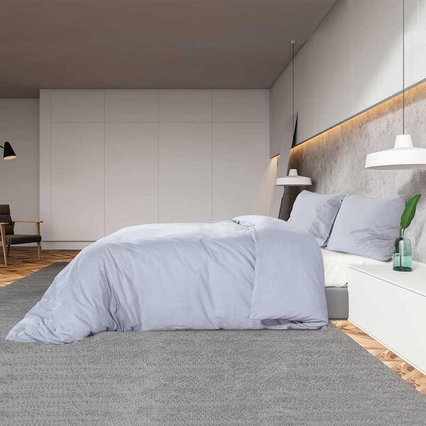 VidaXL Sada ložního prádla 155 x 220 cm lehké mikrovlákno [135959] Barva: Šedá