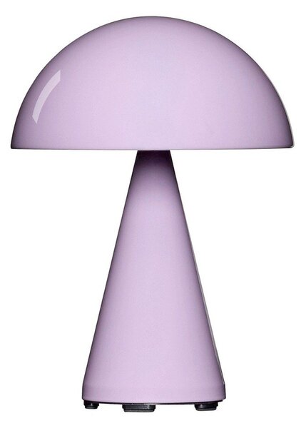 Světle růžová LED stmívatelná stolní lampa (výška 20 cm) Mush – Hübsch
