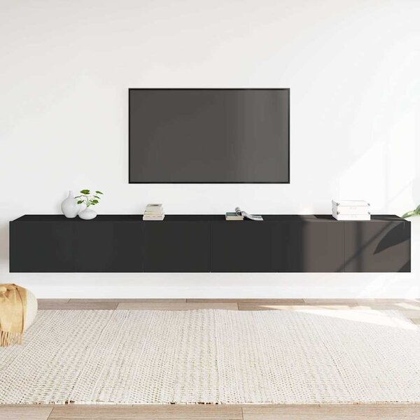 VidaXL Sada 3 kusů nástěnné TV skříňka kompozitní dřevo [3114473] Barva: dub artisan