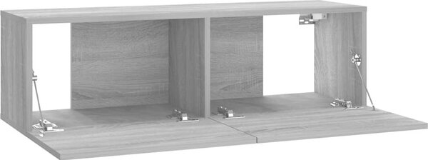 VidaXL TV stolek 100x30x30 cm kompozitní dřevo [801484] Barva: Bílá