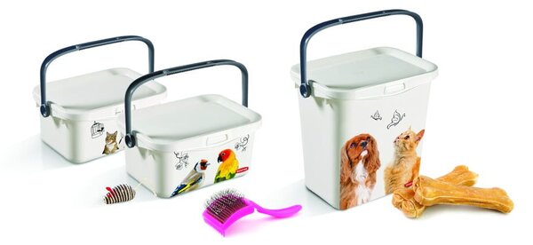 Bílý víceúčelový box s víkem Curver, 6 l