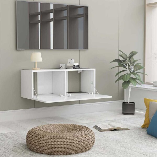 VidaXL TV stolek 80x30x30 cm kompozitní dřevo [801478] Barva: dub sonoma
