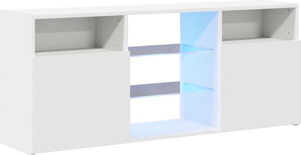 VidaXL TV skříňka s LED osvětlením 120x30x50 cm [804301] Barva: Betonová šedá