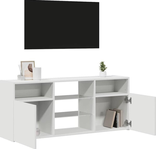 VidaXL TV skříňka s LED osvětlením 120x30x50 cm [804301] Barva: Betonová šedá