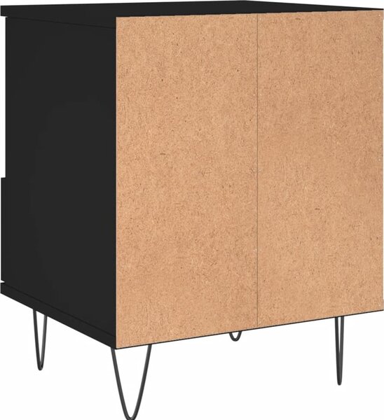 VidaXL Noční stolek 40 x 35 x 50 cm kompozitní dřevo [830620] Barva: Bílá