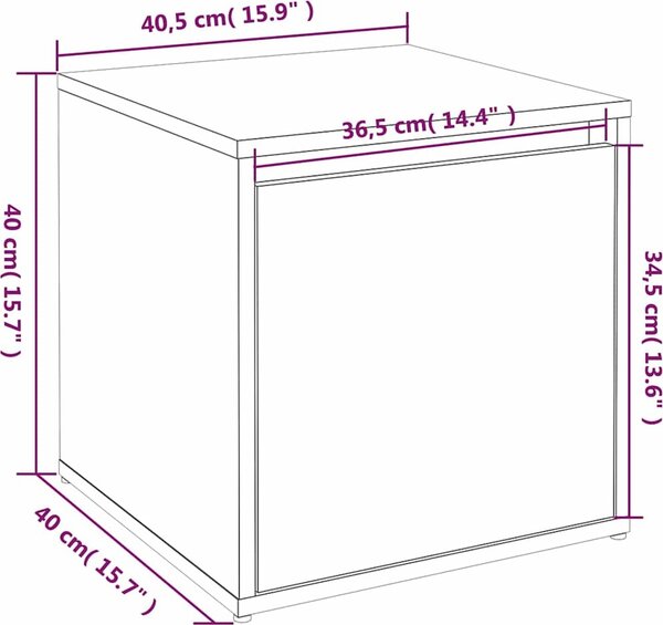 VidaXL Sada nábytku do předsíně kompozitní dřevo [3082044] Barva: Betonová šedá