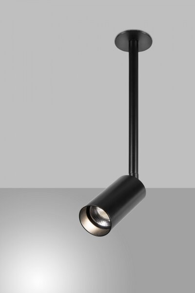 ZAHO Zapuštěné reflektorové LED svítidlo NOK RD1, 6W, v. 350 mm Barva: Bílá, Teplota světla: 3000K - teplá bílá, Stmívání, řízení: ON/OFF (bez stmívání)