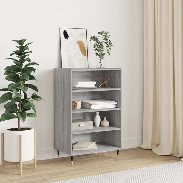 VidaXL Skříň highboard 57 x 35 x 90 cm kompozit [827224] Barva: Bílá