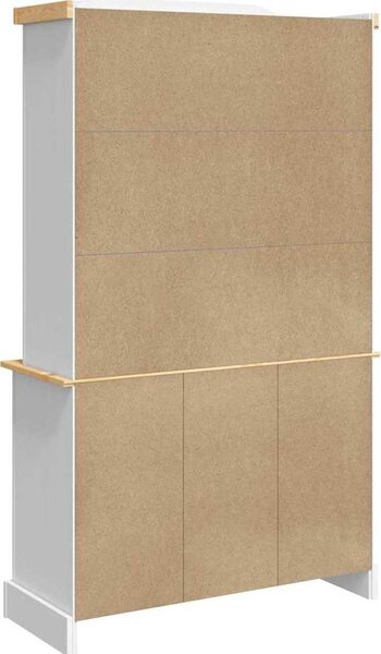 VidaXL Kredenc Corona 112 x 43 x 191,5 cm masivní mexická borovice [355086] Barva: Hnědá