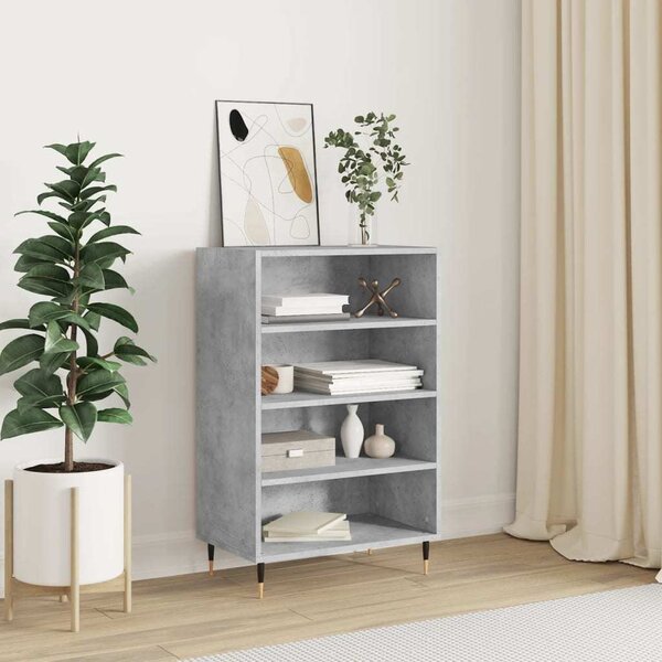 VidaXL Skříň highboard 57 x 35 x 90 cm kompozit [827224] Barva: Bílá