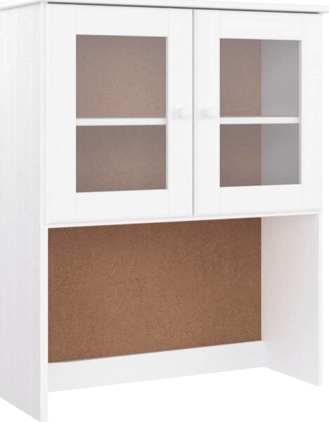 VidaXL Kredenc ALTA 77 x 35 x 165 cm masivní borové dřevo [3187774] Barva: Bílá