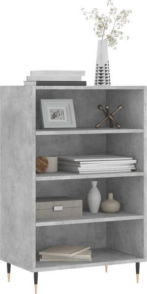 VidaXL Skříň highboard 57 x 35 x 90 cm kompozit [827224] Barva: Bílá