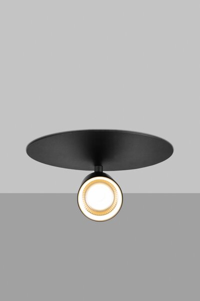 ZAHO Zapuštěné LED svítidlo MILS, 6W, v. 150 mm, 60° Barva: Černá, Teplota světla: 3000K - teplá bílá, Stmívání, řízení: ON/OFF (bez stmívání)