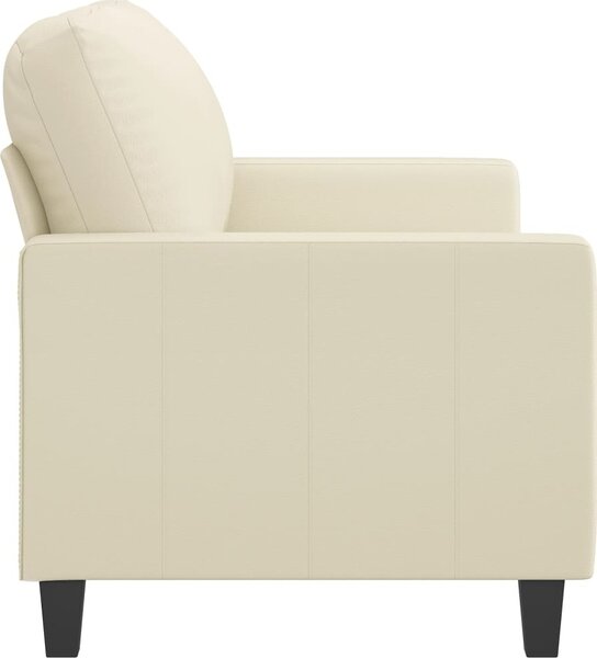 VidaXL 2místná pohovka 120 cm umělá kůže [359133] Barva: Černá