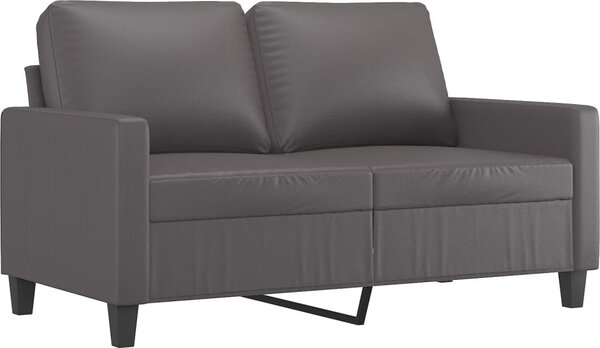 VidaXL 2místná pohovka 120 cm umělá kůže [359133] Barva: Černá