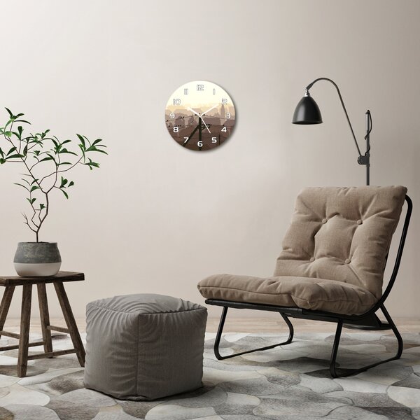 Skleněné hodiny město vysoké napětí 30x30 Město vysoké napětí pl_zso_30_f_57666255