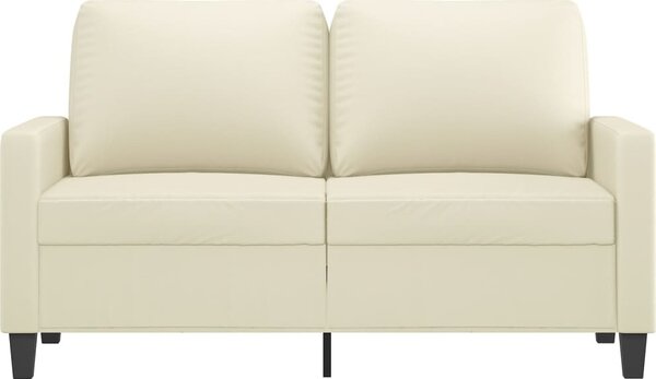 VidaXL 2místná pohovka 120 cm umělá kůže [359133] Barva: Černá