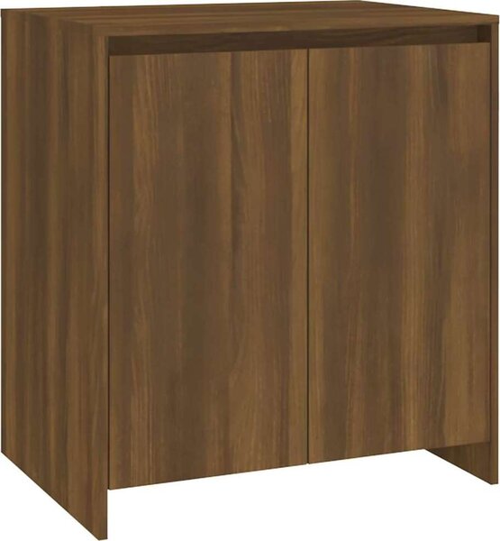 VidaXL Příborník 70 x 41 x 75 cm, konstrukční dřevo [813003] Barva: Černý dub
