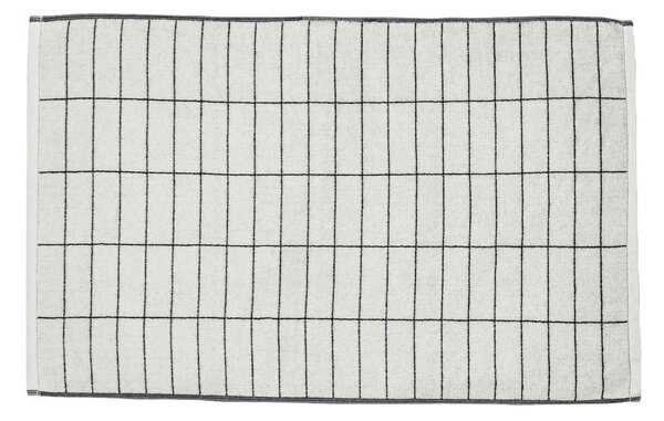 Bílá koupelnová předložka 50x80 cm Tile Stone – Mette Ditmer Denmark