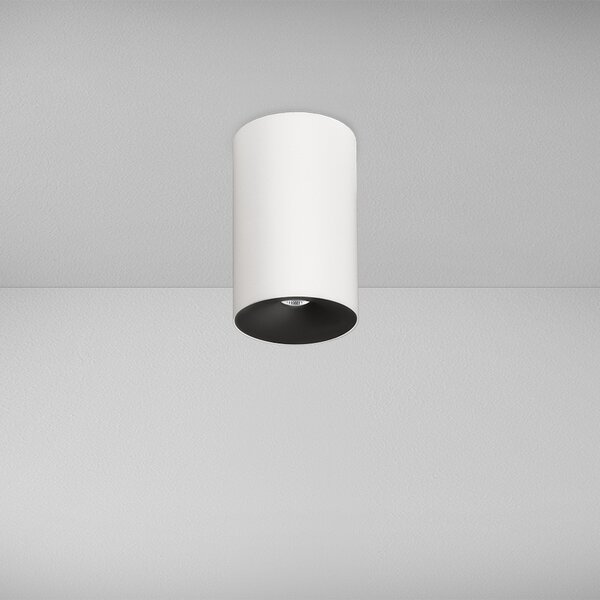 ZAHO Stropní LED svítidlo CAPS MD60, 6W, v. 110 mm, 60° Barva: Bílá, Teplota světla: 3000K - teplá bílá