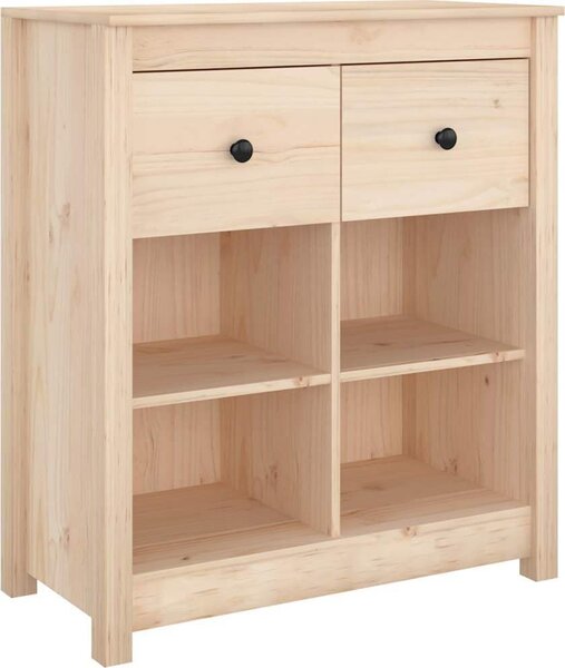 VidaXL Příborník 70 x 35 x 80 cm masivní borové dřevo [813764] Barva: Přírodní