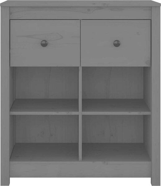 VidaXL Příborník 70 x 35 x 80 cm masivní borové dřevo [813764] Barva: Přírodní