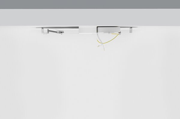 ZAHO Stropní LED svítidlo BROOKLYN 600, 43W, ø 600 mm Barva: Bílá, Teplota světla: 3000K - teplá bílá, Stmívání, řízení: ON/OFF (bez stmívání)