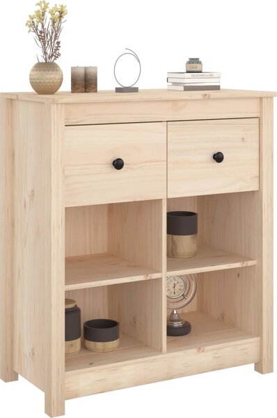 VidaXL Příborník 70 x 35 x 80 cm masivní borové dřevo [813764] Barva: Přírodní